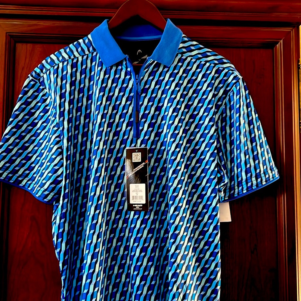 Brand New Head Golf UV Protection, Memory Stretch, Moisture Wicking Cooling Polo